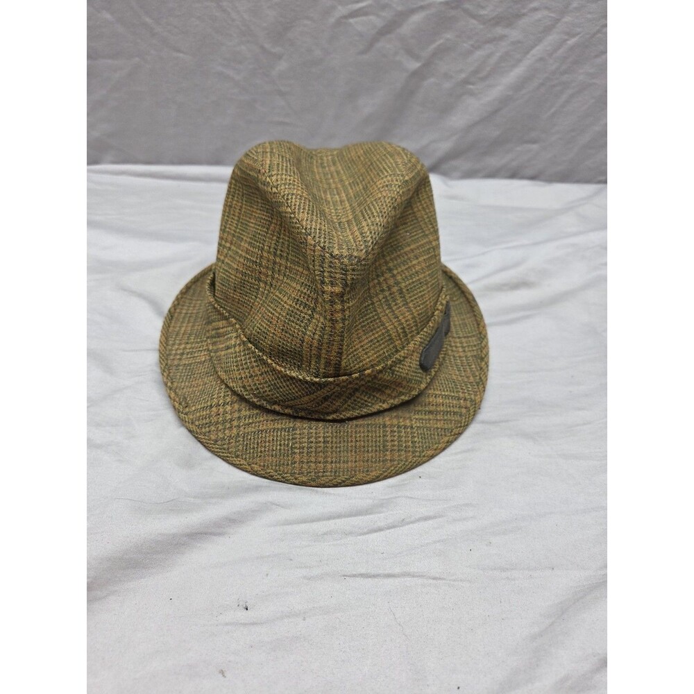 One Of A Kind Vintage Champ Hat: Man Alive series w/leather and 3 chain accent